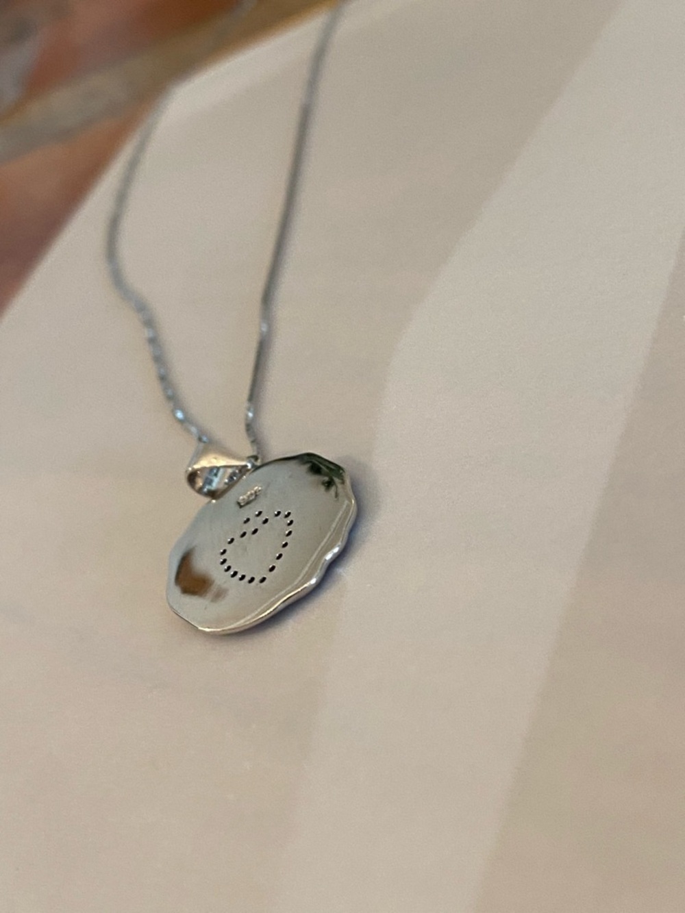 Pandora Heart Necklace 925 Sterling Silver | Romantic Gift | Minimalist Jewelry - Picture 4 of 9